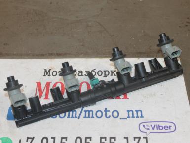 Топливная рампа с форсунками, Honda, CBR 600 RR, 2008, 0, 0