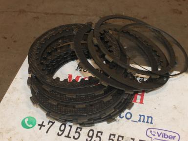 Диски сцепления (комплект фрикционные и стальные), Honda, CBR 1100 XX Super Blackbird , 0, 0