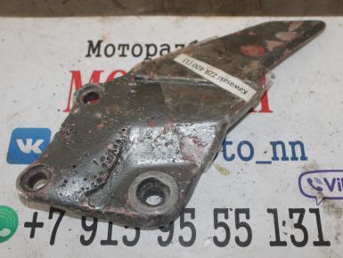 Кронштейн подножки водителя левый, Kawasaki, ZZR 400, 1993, 0, 0