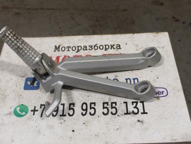Кронштейн подножки пассажира левый, Suzuki, GSX R 750, 2005, 0, 0
