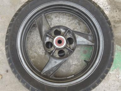 Колесо заднее в сборе R17, Kawasaki, ZZR 400, 1993, 0, 0