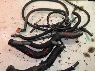 Патрубки охлаждения (комплект), Yamaha, FZ 6 R, 2009, 0, 0