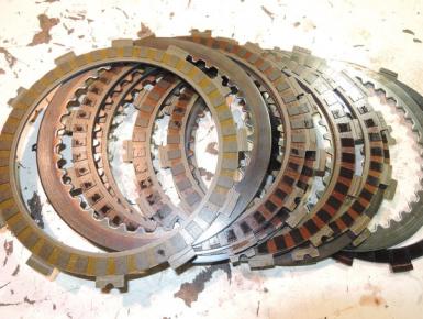 Диски сцепления (комплект фрикционные и стальные), Suzuki, SV 650, 2005, 0, 0