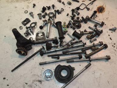 Набор болтов для мотоцикла, Kawasaki, ZZR 400, 1990, 0, 0