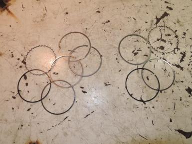 Кольца поршневые (комплект), Kawasaki, KLE 400, 1991, 0, 0