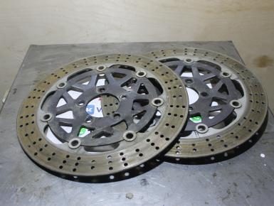 Диски тормозные передние (комплект), Kawasaki, ZZR 400, 1995, 0, 0