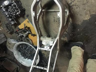 Рама, Kawasaki, ZZR 400, 1995, 0, 0