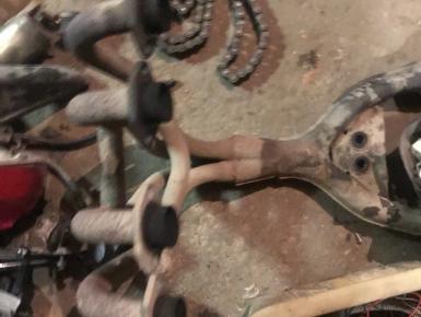 Коллектор выпускной, Kawasaki, ZZR 400, 1995, 0, 0