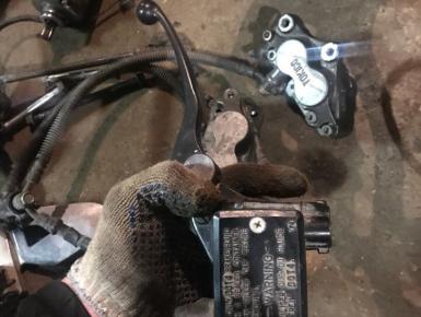 Машинка переднего тормоза, Kawasaki, ZZR 400, 1995, 0, 0