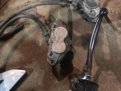 Тормозная система в сборе, Kawasaki, ZZR 400, 1995, 0, 0