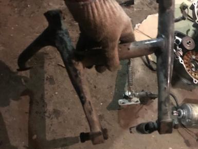 Подставка центральная, Kawasaki, ZZR 400, 1995, 0, 0