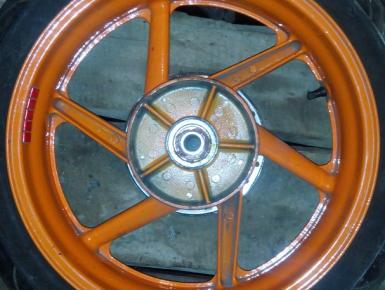 Колесо заднее в сборе R17, Honda, 0, 1