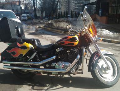 Мотоцикл чоппер, Honda, Shadow Sabre, 2006