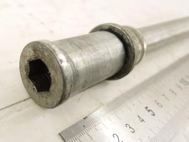 Ось переднего колеса в сборе, Kawasaki, ZRX 400, 1994, 0, 0