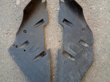 Накладка пластиковая левая и правая (комплект), Kawasaki, ZX 10 R Ninja, 2004, 0, 0