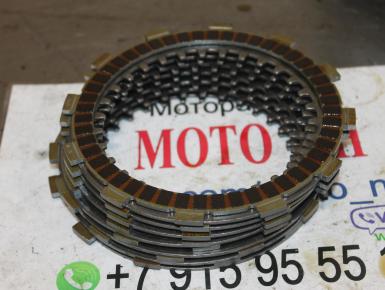 Диски сцепления (комплект фрикционные и стальные), BMW, F 650 GS, 2007, 0, 0