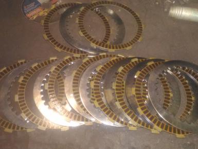 Диски сцепления (комплект фрикционные и стальные), Kawasaki, ZZR 1200, 2004, 0, 0