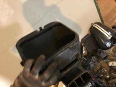 Корпус воздушного фильтра , Honda, VFR 400, 1989, 0, 0