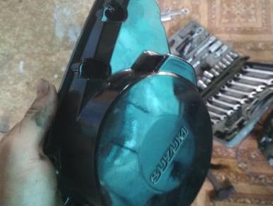 Крышка генератора Левая, Suzuki, GSF 250 Bandit, 1992, 0, 0