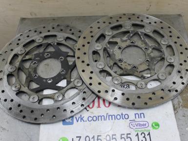 Диски тормозные передние (комплект), Yamaha, FZ 400, 1997, 0, 0