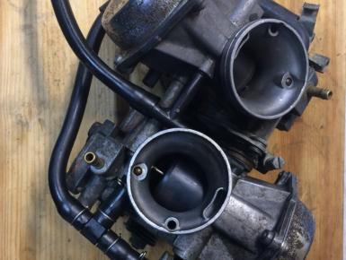 Карбюратор блок (2 штуки), Honda, NV 400 Custom, 1983, 0, 0