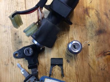 Замки (Комплект), Honda, NV 400 Custom, 1983, 0, 0