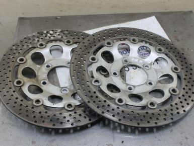 Диски тормозные передние (комплект), Suzuki, GSX 400 F Katana, 1993, 0, 0