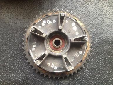 Ступица заднего колеса, Yamaha, FZR 1000, 1992, 0, 0