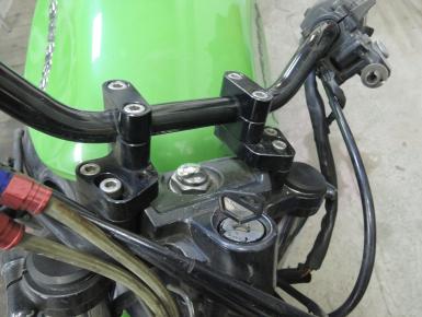 Стойка руля комплект левая и правая, Kawasaki, ZZR 400, 1997, 0, 0