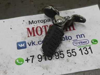 Кронштейн подножки водителя левый, Kawasaki, KLE 400, 1994, 0, 0