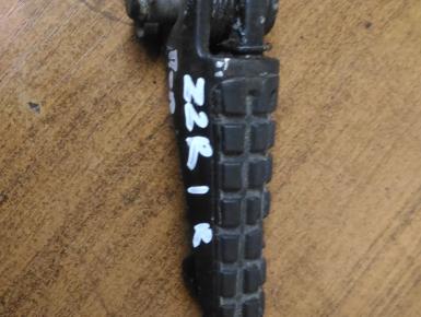 Подножка (упор) водителя правая, Kawasaki, ZZR 400, 1992, 0, 0