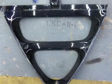 Пластик плуга передняя часть, Kawasaki, ZZR 400, 1997, 0, 0