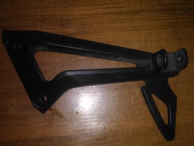 Кронштейн подножки пассажира правый, Yamaha, FZ 6, 2007, 0, 0