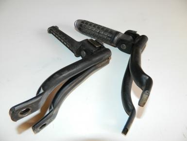 Кронштейн подножки пассажира левый и правый (комплект), Kawasaki, ZXR 400 H , 0, 0