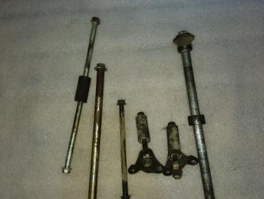 Набор болтов для мотоцикла крепления двигателя, Honda, CB 400 SF, 1992, 0, 0