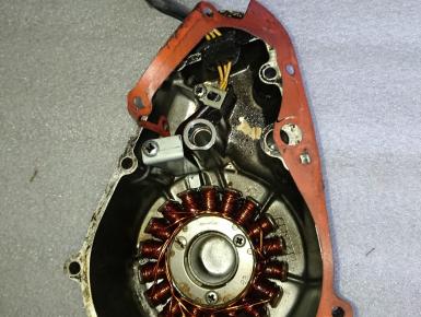 Крышка генератора Левая, Suzuki, GSX R 250, 1989, 0, 0