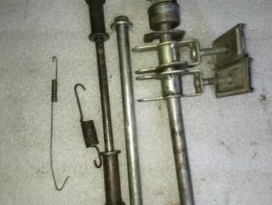 Ось заднего колеса в сборе, Suzuki, GSX R 250, 1989, 0, 0