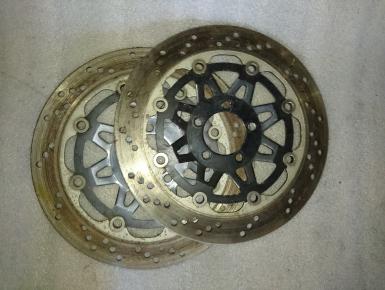 Диски тормозные передние (комплект) (Brembo), Kawasaki, ZZR 400, 1991, 0, 0