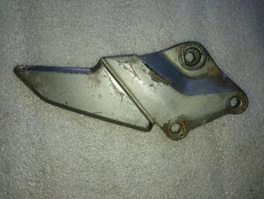 Кронштейн подножки водителя левый, Kawasaki, ZZR 400, 1991, 0, 0