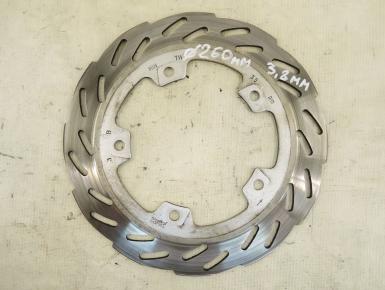 Диск тормозной Левый передний, SYM, Joymax 300 i, 2013, 0, 0