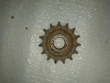 Ведомая и ведущая звезда и цепь привода колеса (комплект), Honda, CB 1, 1991, 0, 0