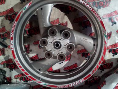 Диск колесный задний R17, Ducati, Monster 400, 2000, 0, 0