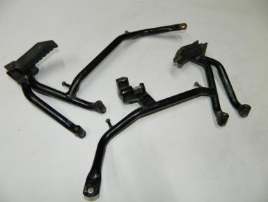 Кронштейн подножки пассажира правый, Honda, CBR 600 F2, 1992, 0, 0