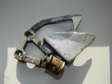 Кронштейн подножки водителя левый, Kawasaki, ZXR 400 L, 1992, 0, 0