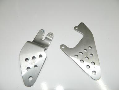 Накладка (крышка) металлическая  левая и правая (комплект), Yamaha, YZF R6 , 0, 0