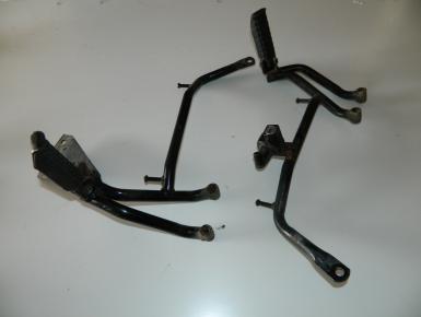 Кронштейн подножки пассажира левый и правый (комплект), Honda, CBR 600 F2, 1991, 0, 0