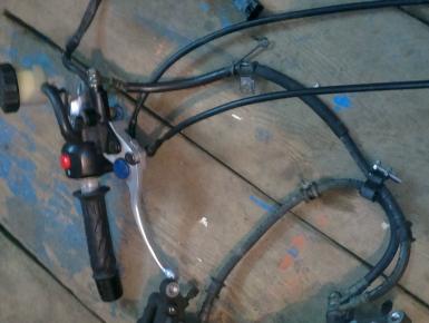 Машинка переднего тормоза и машинка сцепления (комплект), Suzuki, GSX R 750 , 0, 0