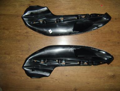 Накладка пластиковая левая и правая (комплект), Yamaha, FZ 6 R, 2010, 0, 0