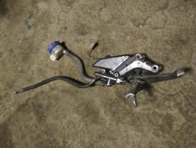 Кронштейн подножки пассажира правый, Kawasaki, ZZR 400, 1992, 0, 0