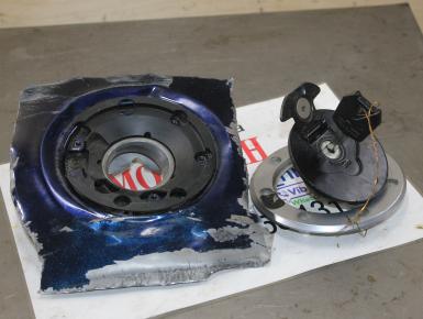 Замок лючка бака, Kawasaki, ZZR 400, 1999, 0, 0